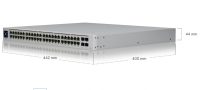 Ubiquiti Unifi Pro 48 PoE (USW-Pro-48-PoE) (600W) - imagine 9