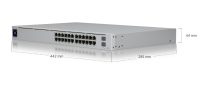 Ubiquiti UniFi Switch Pro 24 PoE (USW-Pro-24-POE) (400W) - imagine 2