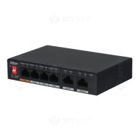 DAHUA SWITCH 4PoE +2 Gigabit uplink (PFS3006-4ET-60-V2)
