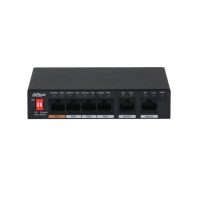 DAHUA SWT 4 Ports PoE 2xUplink Ports (PFS3006-4ET-36)