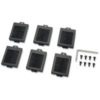 APC NetShelter Cable Management, Mounting Rail Brush Strips, Set of 6, for NetShelter SX 750 mm Wide, Black, 76 x 114 x 13 mm