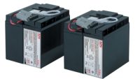 APC Replacement Battery Cartridge, VRLA battery, 17Ah, 12VDC