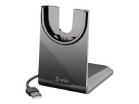 POLY Voyager Focus 2 Headset Bluetooth UC-M USB A Charge Stand Teams cert. (213727-02) - imagine 6