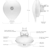 Ubiquiti UISP airFiber 60 Xtreme-Range (AF60-XR) - imagine 2
