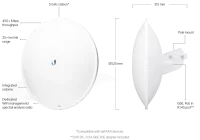 Ubiquiti UISP airMAX PowerBeam 5AC 500 (PBE-5AC-500) - imagine 2
