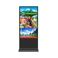 SYN 65" 75" 85" Indoor Floor Standing Android 11 OS 4K Mall Advertising Kiosk Digital Signage Totem