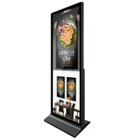 SYN Edgeless 4K Floor Standing Digital Signage Kiosk For Advertisement - imagine 3
