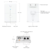 Ubiquiti UISP Dual-Power Injector (UACC-Dual-Power-Injector) - imagine 6