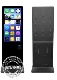SYN 43 Inch Floor Stand Wifi Lcd Digital Signage Player With 80mm Terminal Printer - imagine 6