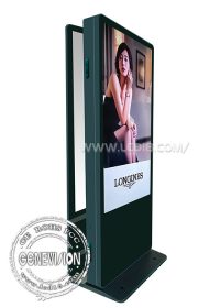 SYN 75" Super High 4K Resolution Double Sided Windows Wifi Digital Signage with Logo Printing - imagine 3