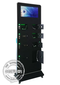 SYN Full HD Lcd Digital Signage Mobile Phone Tablet Charging Station Machine 21.5 Inch - imagine 2