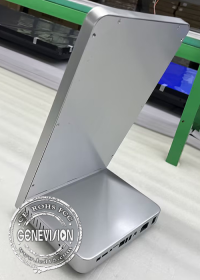 SYN 15.6 Inch Desktop L Shape Portable LCD Advertising Display Kiosk With Wifi And CMS - imagine 4