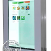 SYN 15 Inch Landscape And Portrait Transparent Display Monitor , USB Update Transparent Digital Signage