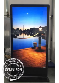 SYN 4K 75 Inch Windows 10 WiFi Kiosk Digital Signage 400cd/m2 - imagine 3