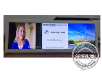 SYN 19.2 Inch Ultra Wide Android Stretched Display Screen For Bus / Metro / Train Advertising