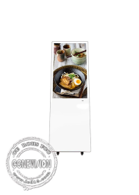 SYN 43 Inch Smart LCD Movable Digital Signage And Displays With Wheel - imagine 2