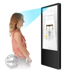 SYN 400CD/M2 Wall Mount AI Face Recognition LCD Ad Display For Elevator