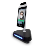 SYN IPS LCD Face Recognition Body Temperature Check Kiosk