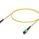 Ubiquiti UniFi OS4 MPO-12 APC Fiber Patch Cable - Indoor (UACC-OFC-SA-MPMP-1M)