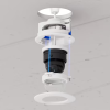 Ubiquiti UniFi G5 Dome Ultra Flush Mount White - TRANSPARENT BUBBLE (UACC-G5-Dome-Ultra-FM-W) - imagine 4