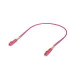 Ubiquiti UniFi OM4 Duplex LC UPC Fiber Patch Cable (UACC-OFC-M2-LULU-0.5M-50)