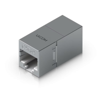 Ubiquiti UniFi RJ45 Inline Coupler Indoor, 10-Pack (UACC-RJ45-Coupler-C6A)