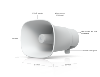Ubiquiti UniFi AI Horn Speaker (UP-AI-Horn-Speaker-W) - imagine 13