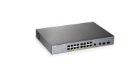 ZYXEL GS1350-18HP 16-PORT GBE POE SWITCH (GS1350-18HP-EU0101F) - imagine 3