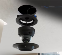 Ubiquiti UniFi AI Dome Camera Flush Mount (UACC-Dome-FM-B) - imagine 9