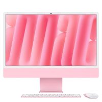 Apple iMAC 24" Retina 4.5k/ Apple M4 (CPU 8-core, GPU 8-core, Neural Engine 16-core)/16GB/256GB - Pink - INT KB (2024) (MWUG3ZE/A)