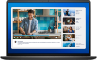 Laptop DELL 16, 16.0-inch 16:10 FHD+ (1920x1200) Anti-Glare Non-Touch 300nits WVA/IPS Display with ComfortView, Carbon Black, Carbon Black Palmrest With Fingerprint Reader, Intel(R) Core(TM) 7 150U (10 cores, up to 5.4 GHz), Intel(R) Graphics, 16GB, 2x8GB, DDR5, 5200 MT/s, 1TB M.2 PCIe NVMe Solid (DC16250_RPLU-R_010)