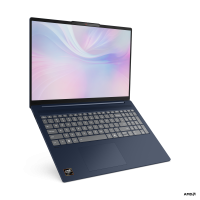 Laptop Lenovo IdeaPad Slim 5 16AKP10, 16" 2.8K (2880x1800) OLED 500nits Glossy, 100% DCI-P3, 120Hz, DisplayHDR™ True Black 1000, AMD Ryzen™ AI 5 340 (6C / 12T, 2.0 / 4.8GHz, 6MB L2 / 16MB L3), video Integrated AMD Radeon™ 840M Graphics, RAM 2x 8GB SO-DIMM DDR5-5600; Two DDR5 SO-DIMM slots (83HY0034RM)