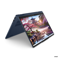 Laptop Lenovo IdeaPad 5 2-in-1 14AKP10, 14" WUXGA (1920x1200) OLED 500nits (peak) / 400nits (typical) Glossy, 100% DCI-P3, 60Hz, TÜV Low Blue Light, DisplayHDR™ True Black 500, Glass, Touch, AMD Ryzen™ AI 7 350 (8C / 16T, 2.0 / 5.0GHz, 8MB L2 / 16MB L3), video Integrated AMD Radeon™ 860M Graphics (83KT002CRM)
