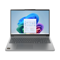 Laptop Lenovo IdeaPad Slim 5 16ARP10, 16" WUXGA (1920x1200) IPS 300nits Anti-glare, 45% NTSC, AMD Ryzen™ 5 7535HS (6C / 12T, 3.3 / 4.55GHz, 3MB L2 / 16MB L3), video Integrated AMD Radeon™ 660M Graphics, RAM 2x 8GB SO-DIMM DDR5-4800; Two DDR5 SO-DIMM slots, dual-channel capable; Up to 32GB DDR5-4800 (83HU0027RM)
