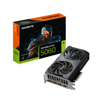 Placa Video GIGABYTE GEFORCE RTX 5060 WINDFORCE 8GB GDDR7 128 bit, PCIE 5.0, 3x DP 1x HDMI (GV-N5060WF2-8GD)