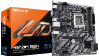 Placa de Baza GIGABYTE H810M S2H LGA1851, 2x DDR5, 1x HDMI 1x DP 1x D- Sub, 1x PCIE 4.0 x16 1x PCIE 3.0 x1, 1x M.2, 4x SATA 6GB/s, mATX (H810M S2H)
