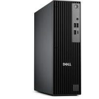 Dell Pro Slim Plus QCS1250, 180W PSU, EPEAT Silver with Climate+, Energy Star Qualified, Intel(R) Core(TM) Ultra 5 235 (13 TOPS NPU, 14 cores, up to 5.0GHz), Integrated Graphics, 16GB: 1 x 16GB, DDR5, up to 5600 MT/s, non-ECC, 512GB SSD, No Optical Drive, Internal Speaker, No Wireless LAN Card (BTO105_QCS1250_EMEA_UBU)