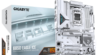 Placa de Baza GIGABYTE B850 EAGLE ICE AM5, 4x DDR5, 1x DP 1x HDMI, 1x PCIE 5.0 x16 1x PCIE 4.0 x16 2x PCIE 3.0 x16, 3x M.2, 4x SATA 6GB/s, ATX (B850 EAGLE ICE)