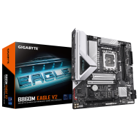 Placa de Baza GIGABYTE B860M EAGLE V2 LGA1851, 2x DDR5, 1x HDMI 1x DP, 1x PCIE 5.0 x16 1x PCIE 4.0 x16, 2x M.2, 4x SATA 6GB/s, mATX (B860M EAGLE V2)