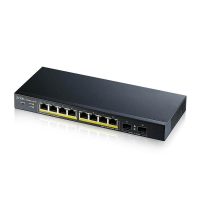 Zyxel 8-port GbE Smart Managed PoE Switch with GbE Uplink (GS1900-10HP-EU0102F)