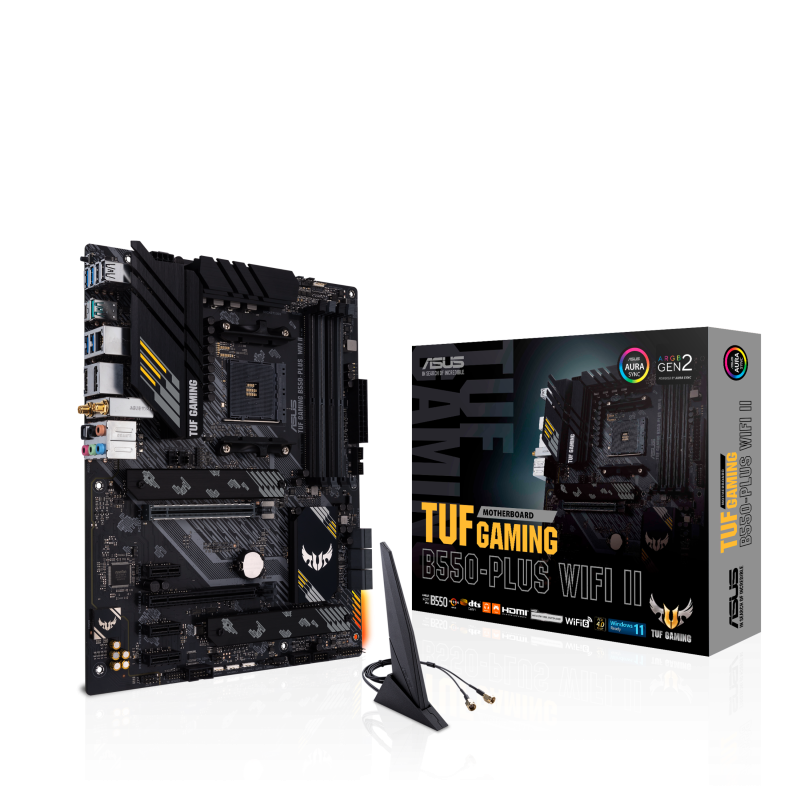 Placa de bază ASUS TUF GAMING B550-PLUS WIFI II AM4 (TUF GAMING B550-PLUS WIFI II)