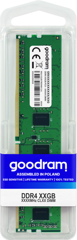 Memorie RAM Goodram DDR4 16GB 3200Mhz CL22 1.2V (GR3200D464L22/16G)