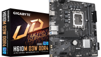 Placa de Baza GIGABYTE H610M D3W DDR4 LGA1700, 2x DDR4, 1x DP 1x HDMI, 1x PCIE 4.0 x16 1x PCIE 3.0 x1 2x M.2, 4x SATA 6GB/s, mATX (H610M D3W DDR4)