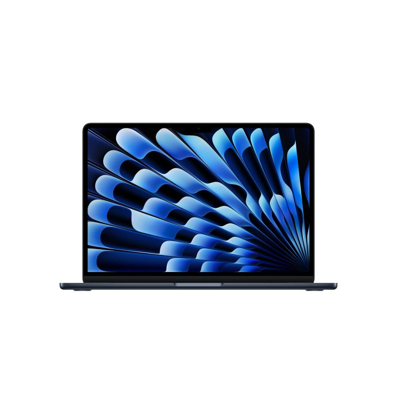 MacBook Air 13.6" Retina/Apple M4 (CPU 10-core, GPU 8-core, Neural Engine 16-core)/16GB/256GB - Midnight - INT KB (2025) 30W USB‑C (MW123ZE/A)