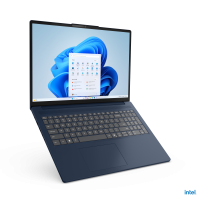 Laptop Lenovo IdeaPad Slim 3 16IRH10, 15.3" WUXGA (1920x1200) IPS 300nits Anti-glare, 45% NTSC, 60Hz, Intel® Core™ i7-13620H, 10C (6P + 4E) / 16T, P-core 2.4 / 4.9GHz, E-core 1.8 / 3.6GHz, 24MB, video Integrated Intel® UHD Graphics, RAM 8GB Soldered DDR5-4800 + 8GB SO-DIMM DDR5-4800, SSD 512GB SSD (83K2003MRM)