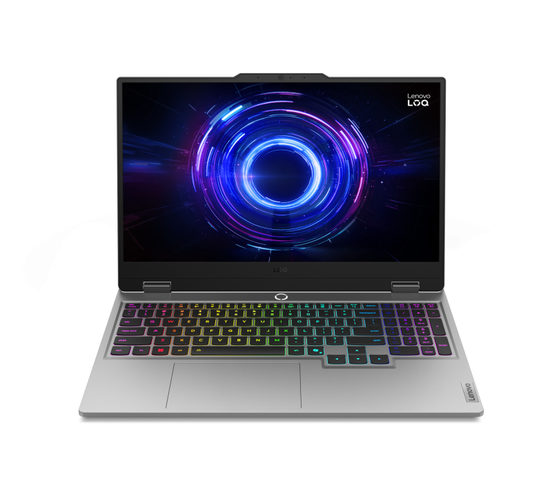 Laptop Lenovo LOQ 15IRX10, 15.6" FHD (1920x1080) IPS 300nits Anti-glare, 100% sRGB, 144Hz, G-SYNC®, Intel® Core i7-14700HX, 20C (8P + 12E) / 28T, P-core 2.1 / 5.5GHz, E-core 1.5 / 3.9GHz, 33MB, video NVIDIA® GeForce RTX™ 5050 8GB GDDR7, Boost Clock 2370MHz, TGP 100W, 440 AI TOPS, RAM 2x 16GB SO-DIMM (83JE00AKRM)