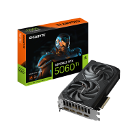Placa Video GIGABYTE GEFORCE RTX 5060 TI WINDFORCE OC 8GB GDDR7 128 bit, PCIE 5.0, 1x HDMI 3x DP (GV-N506TWF2OC-8GD)