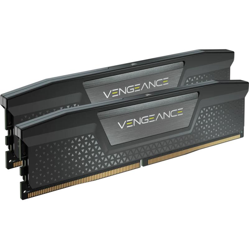CORSAIR VENGEANCE DDR5 96GB (2 x 48GB) DDR5 6400 CL32-40-40-84 1.40V Intel XMP - BLACK (CMK96GX5M2B6400C32)