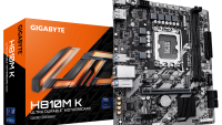 Placa de Baza GIGABYTE H810M K LGA1851, 2x DDR5, 1x DP 1x HDMI, 1x PCIE 4.0 x16 1x PCIE 3.0 x1, 1x M.2, 4x SATA 6GB/s, mATX (H810M K)