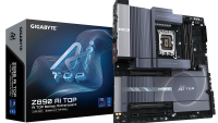 Placa de Baza GIGABYTE Z890 AI TOP LGA1851, 4x DDR5, 2x Intel Thunderbolt 1x Front Intel Thunderbolt 1x HDMI, 2x PCIE 5.0 x16 1x PCIE 4.0 x16, 4x M.2, 4x SATA 6GB/s (4-7) 4x SATA 6GB/s (0-3), E-ATX (Z890 AI TOP)
